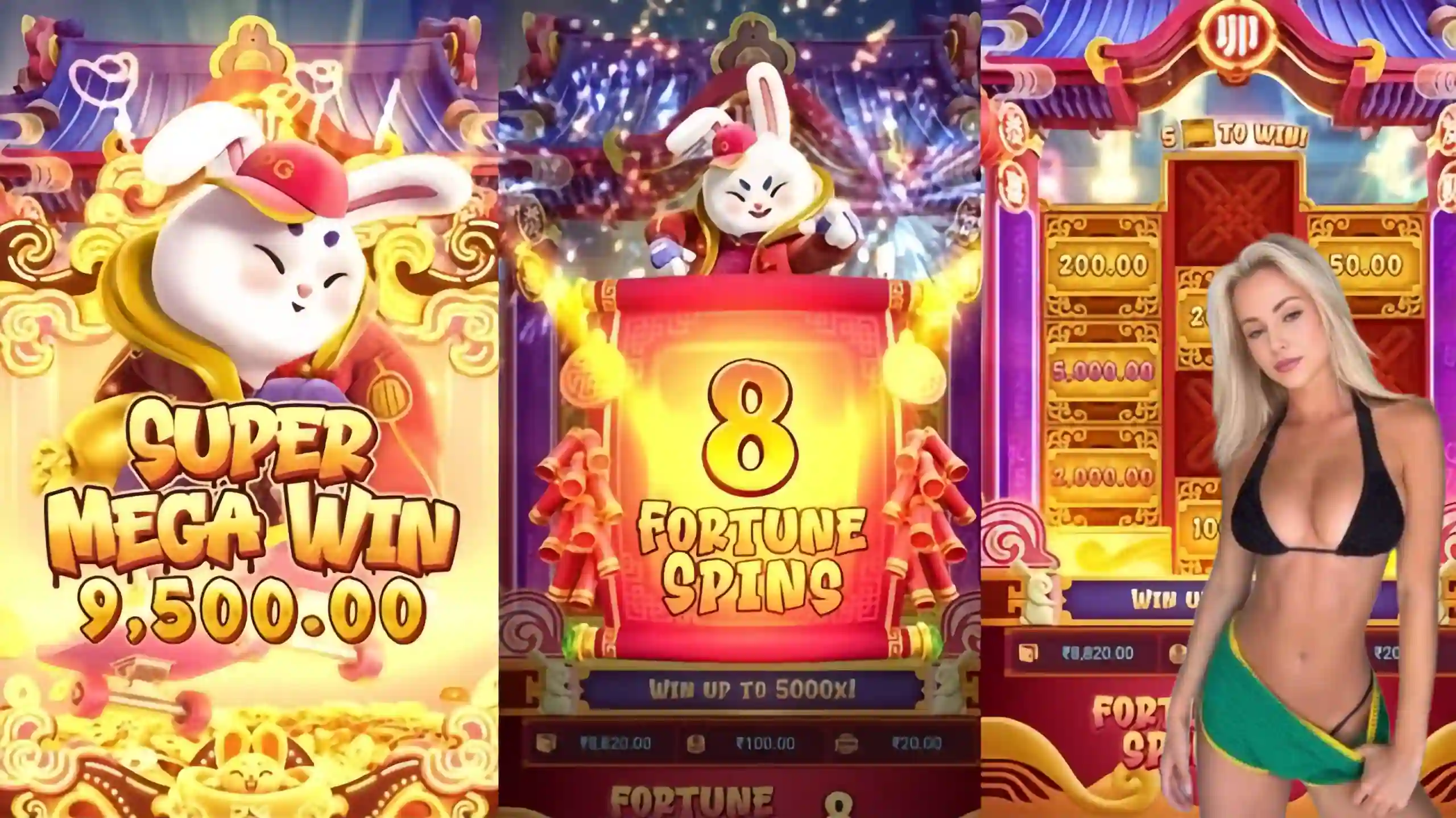 Wild Expansivo Fortune Rabbit 5500bet - Coelho Dourado que Expande